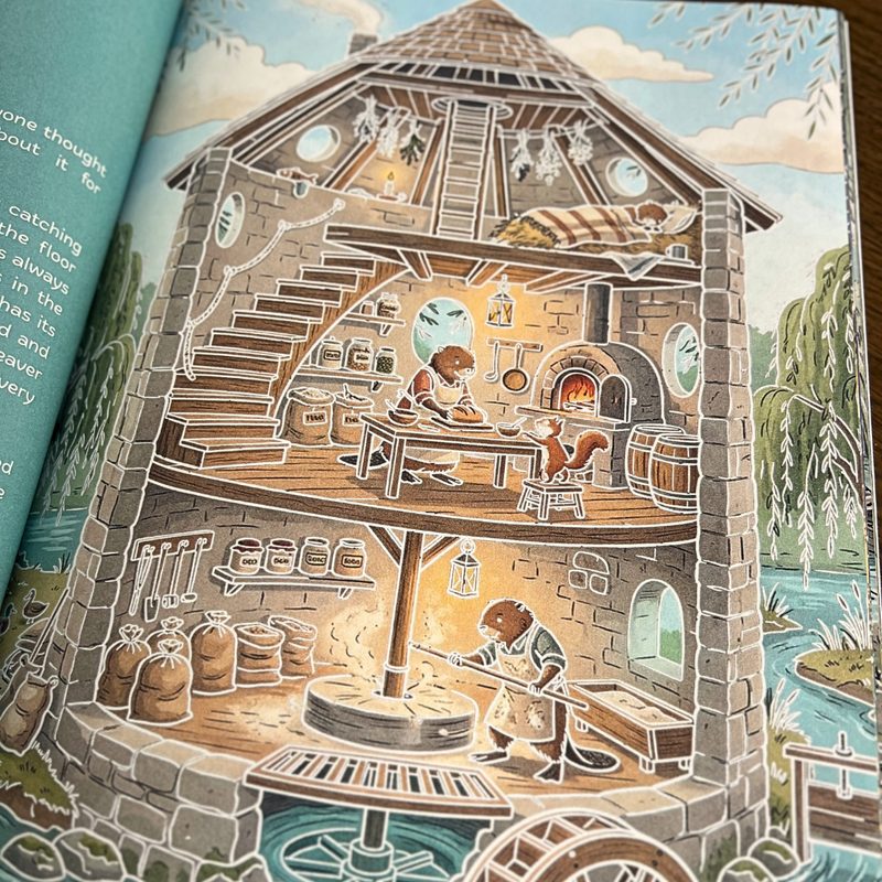 Inkalia coloring book ink tracing design