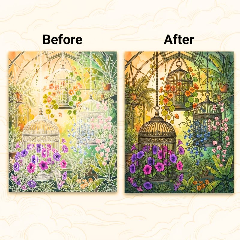 Inkalia mindfulness coloring page