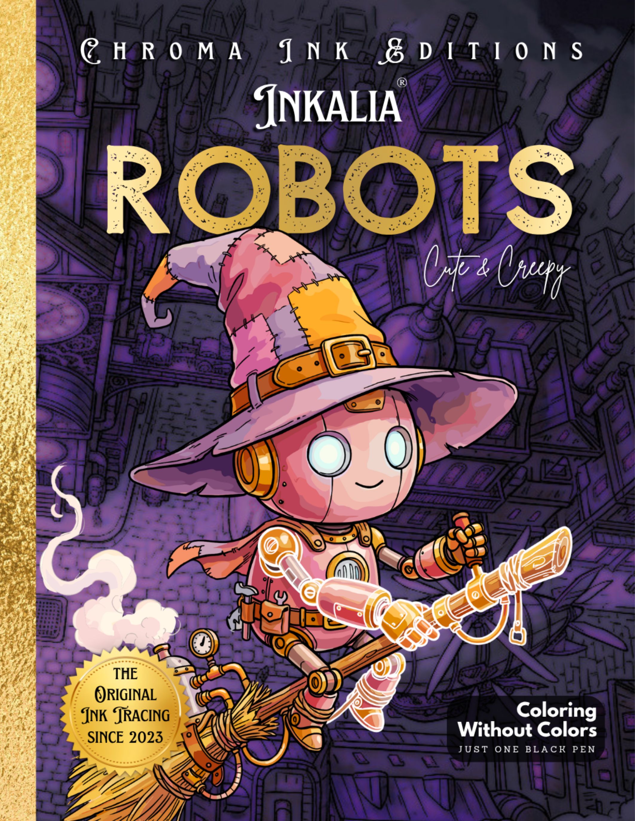 Inkalia Robots Cute and Creepy cover