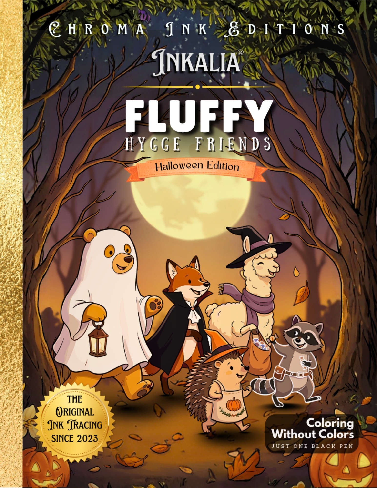 Fluffy Hygge Friends Halloween — Inkalia Coming Soon Ink Tracing